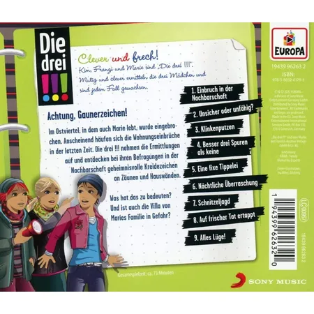 CD !!! 77 Achtung, Gaunerzeichen!
