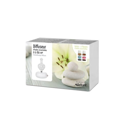 Coffret diffuseur bois galea   2 HE