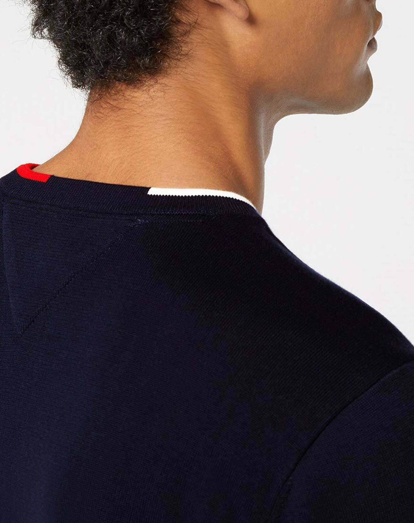 Tommy Hilfiger Pull Rwb Pima bleu marine