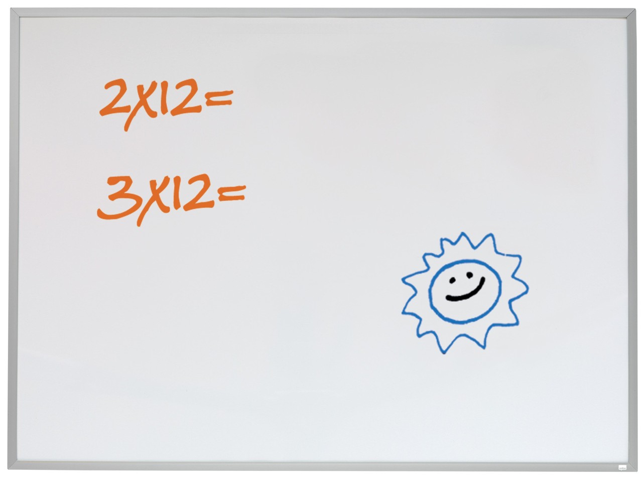 Nobo - Magnetisk Whiteboard med Aluminium Ramme 58.5x43cm