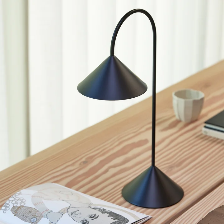 Frandsen - Grasp LED Akku-Stehleuchte, H 47 cm, beetroot matt