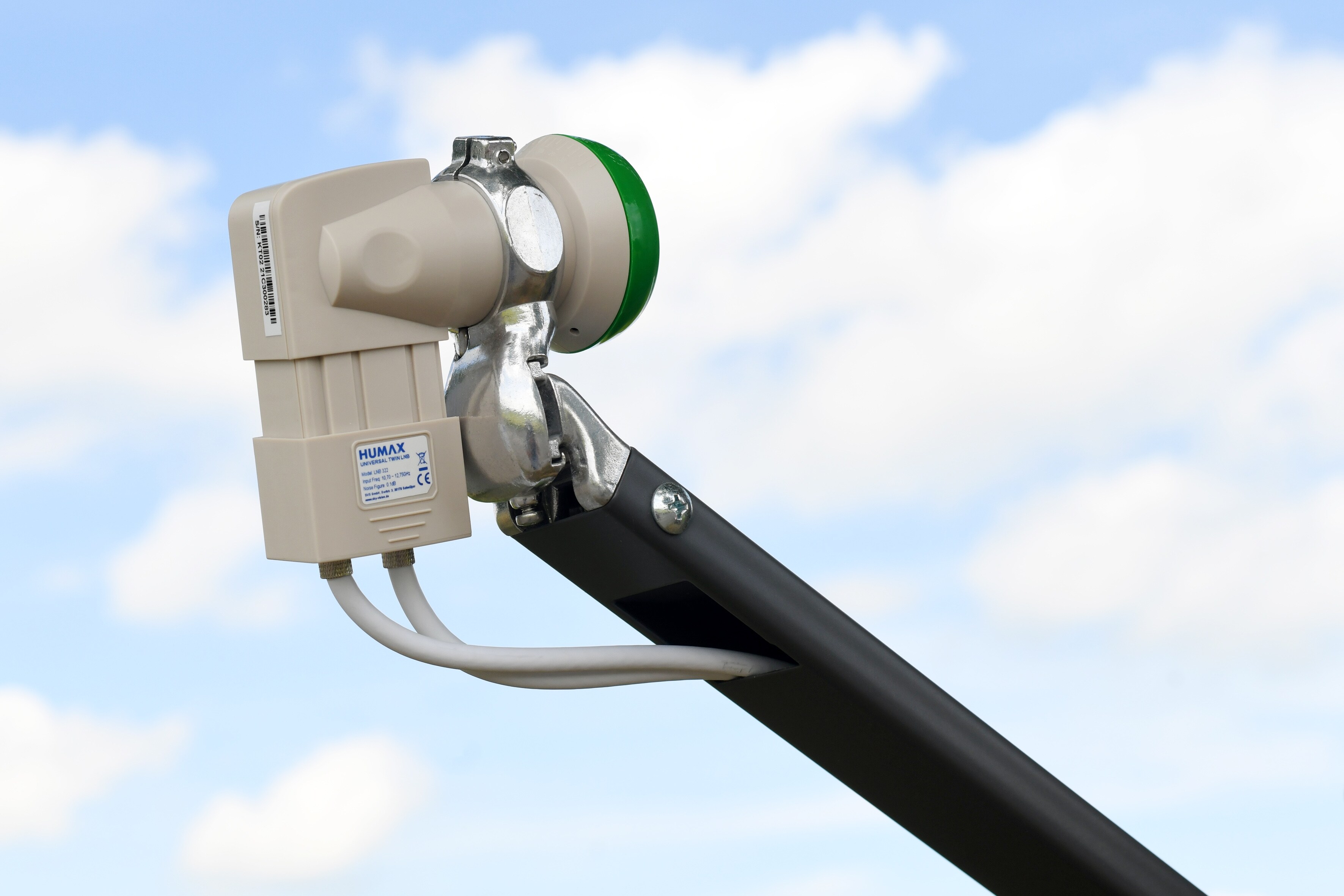 Humax Green Power Twin LNB, LTE Filter, geringe Stromaufnahme