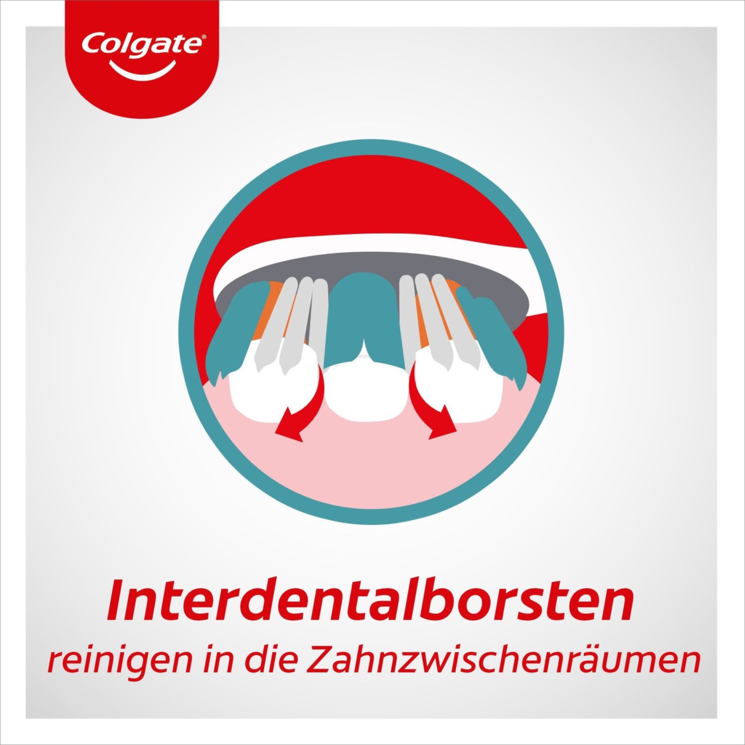 Colgate 360° Whole Mouth Clean Mittel Zahnbürste