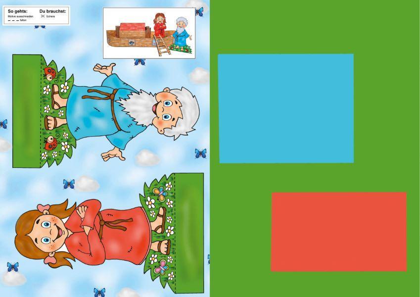 Das Ausschneide-Bastelbuch Arche Noah