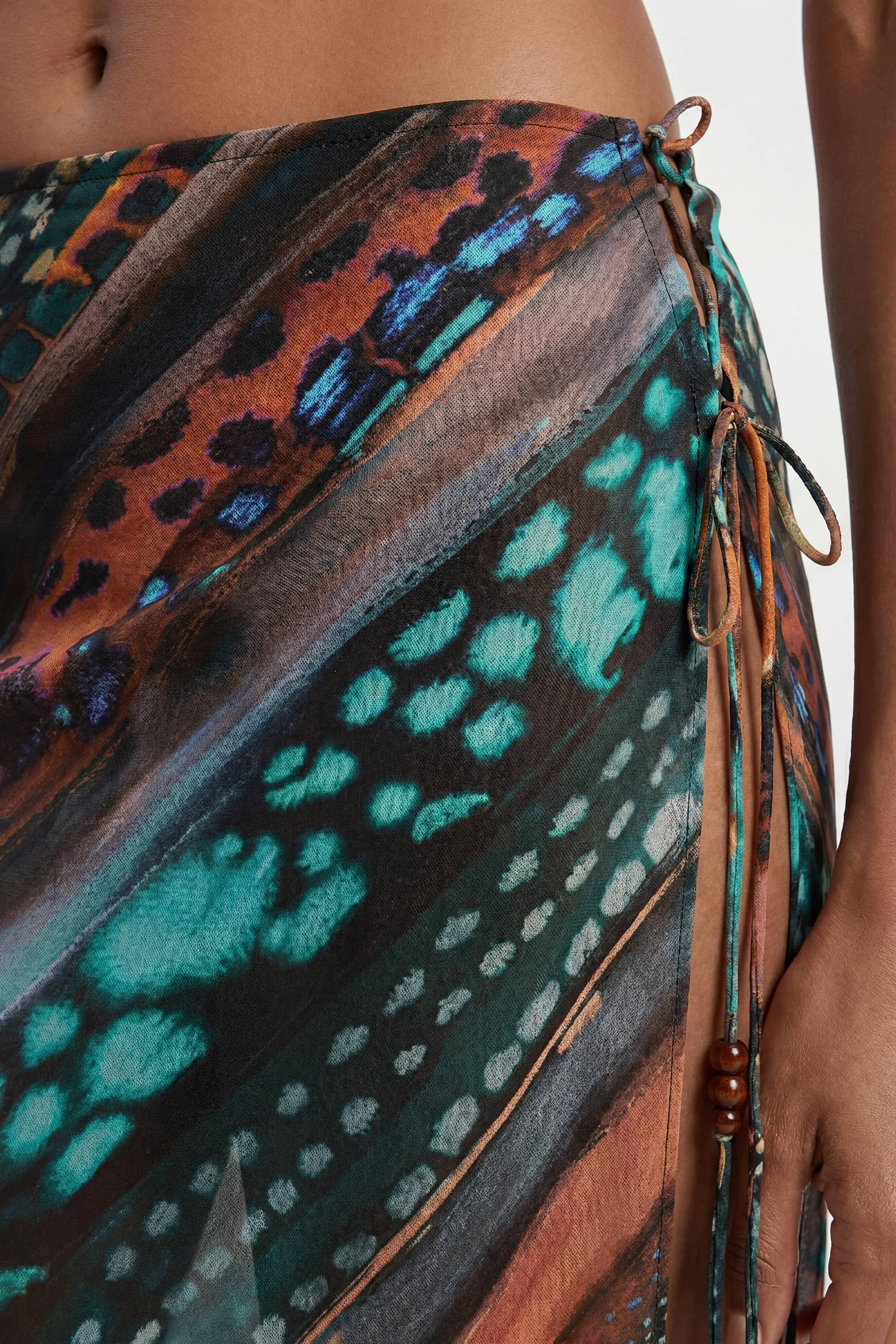 KarenMillen Jupe Imprimée À Motif Animal Linéaire