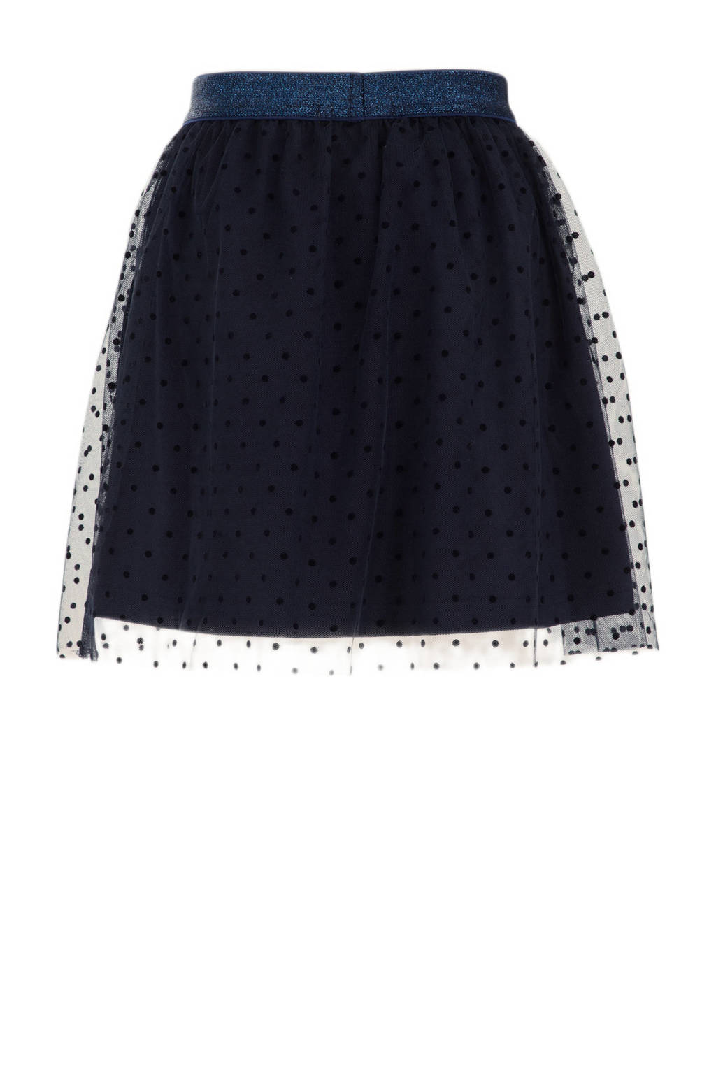 WE Fashion a-lijn rok donkerblauw