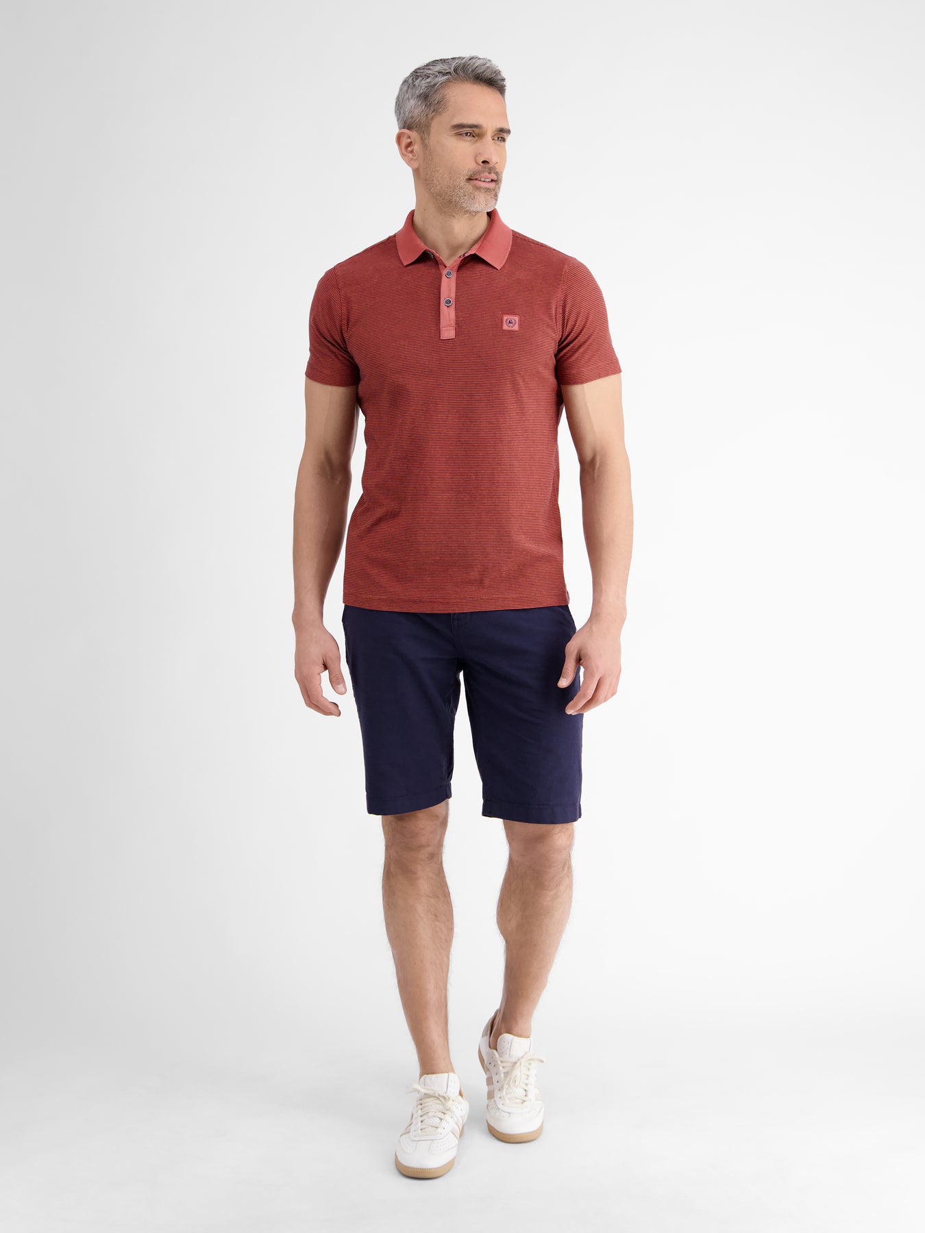 Gestreiftes Poloshirt für Herren