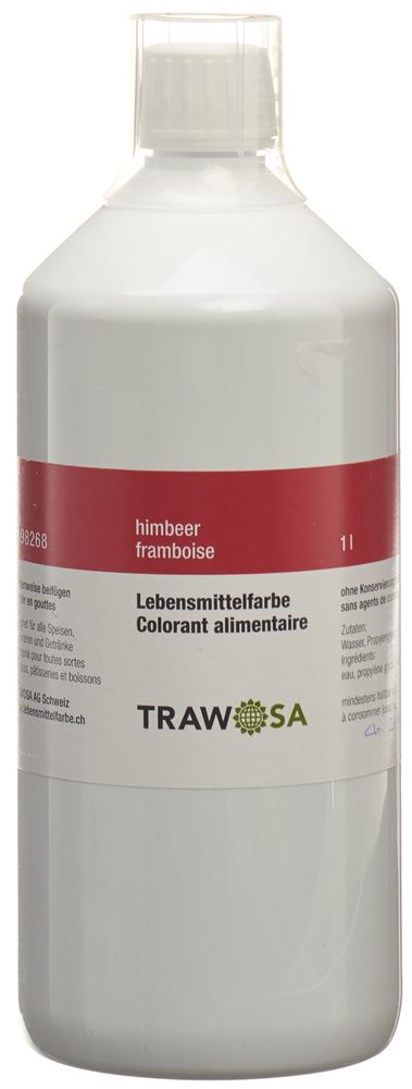 TRAWOSA Lebensmittelfarbstoff himbeer Fl 1000 ml