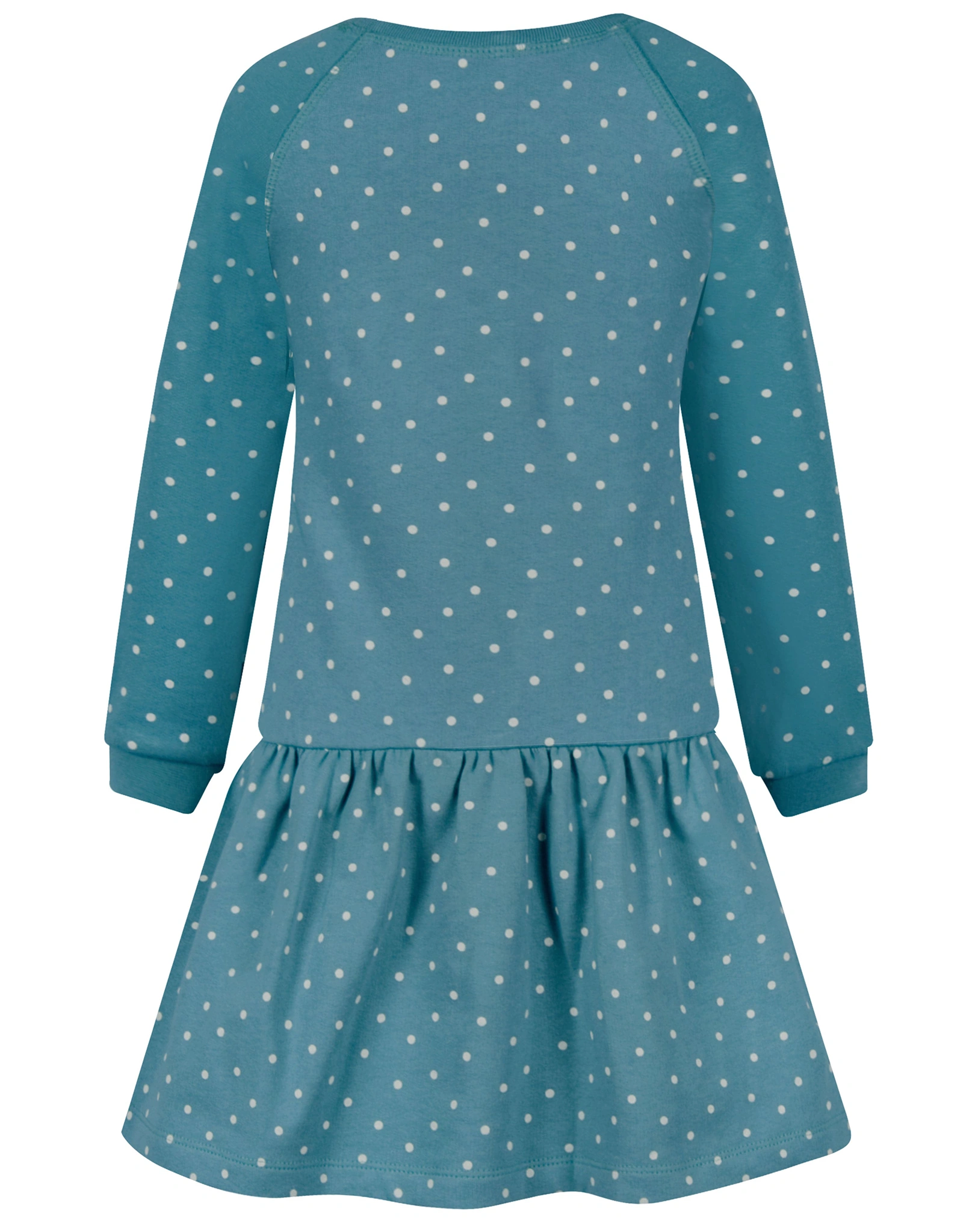 Langarmkleid RAINBOW-CLOUD in cyan