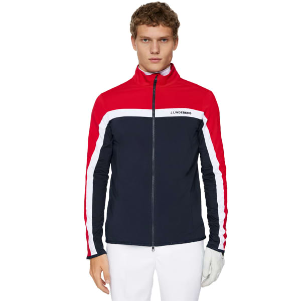 Veste polaire J.LINDEBERG JARVIS MID LAYER BARBADOS CHERRY
