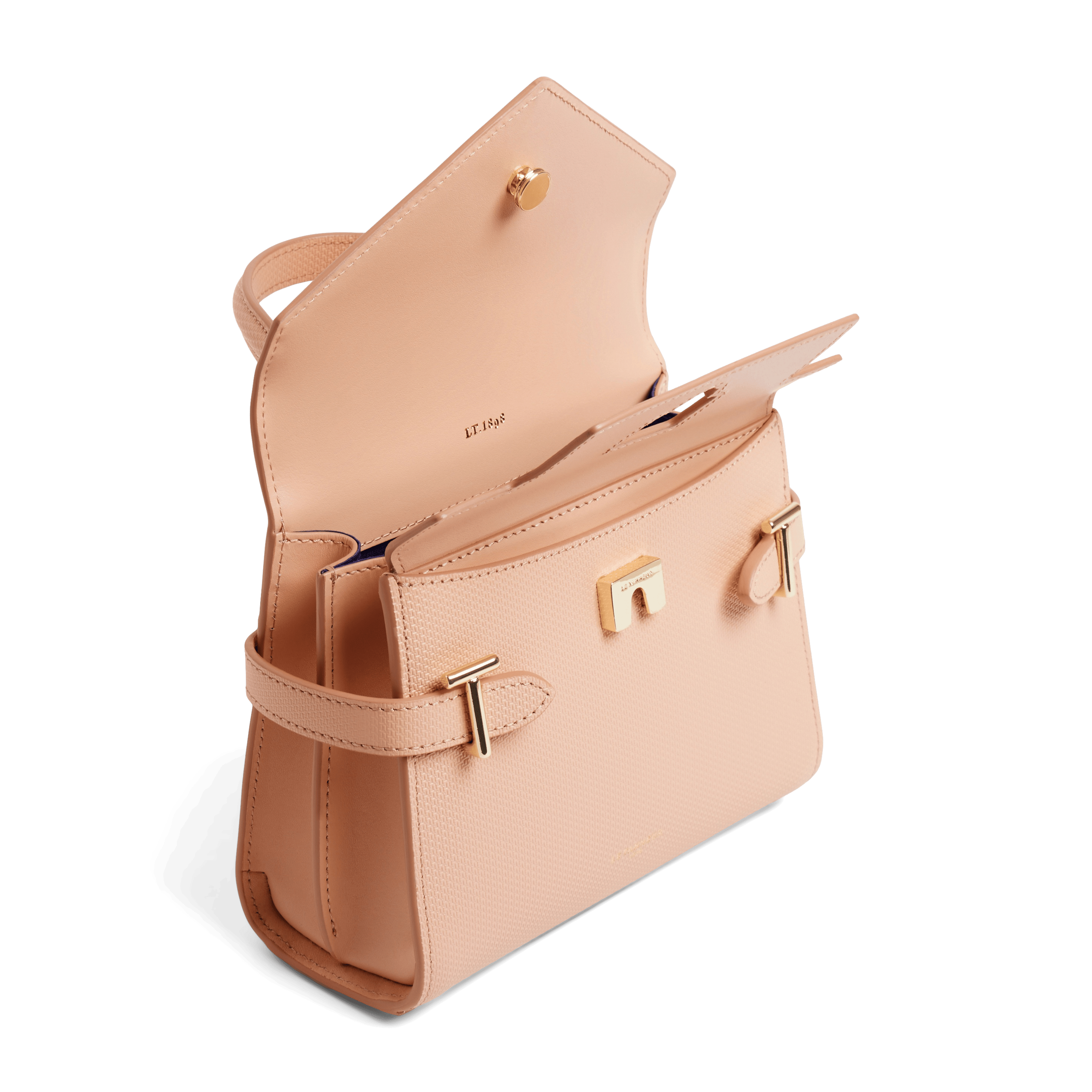 EMILIE - Sac à main en cuir | Rose