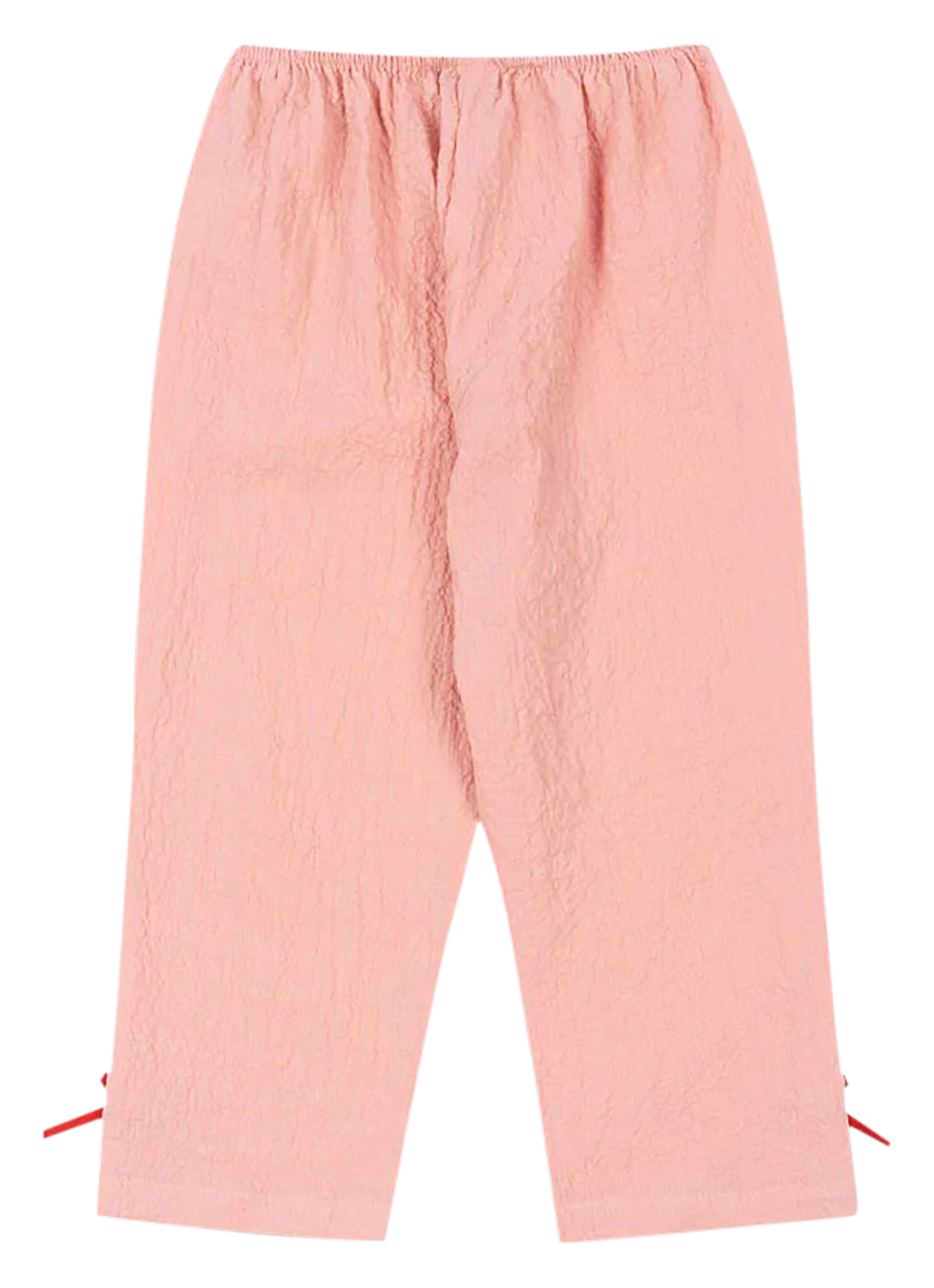 AVA - Pantalon large en coton bio | Rose