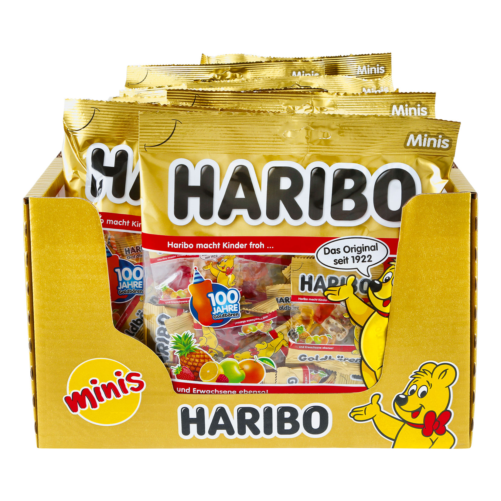 Haribo Goldbären Minis 250 g, 20er Pack