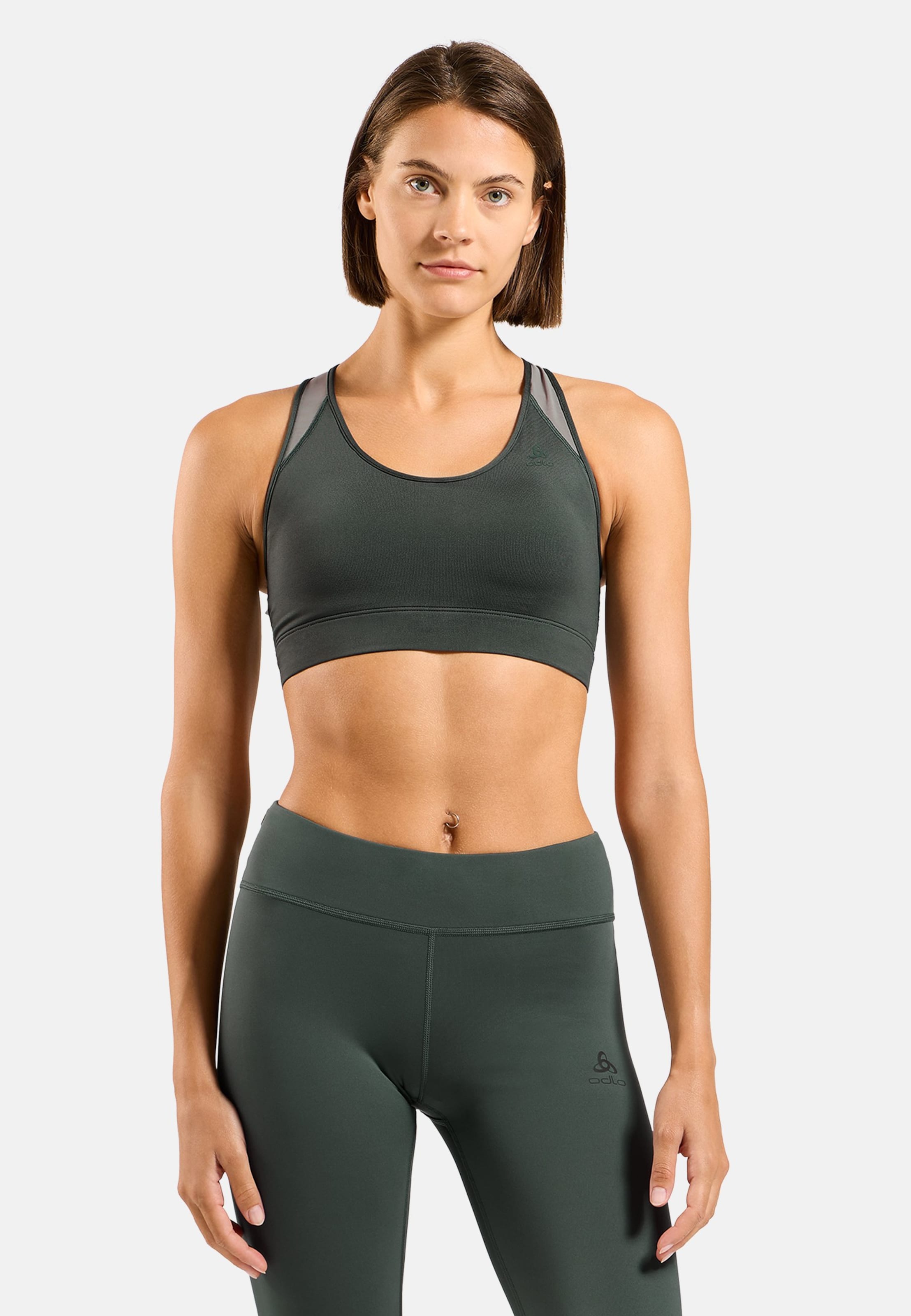 Sport-BH mit mittlerem Halt in urban chic - shadow