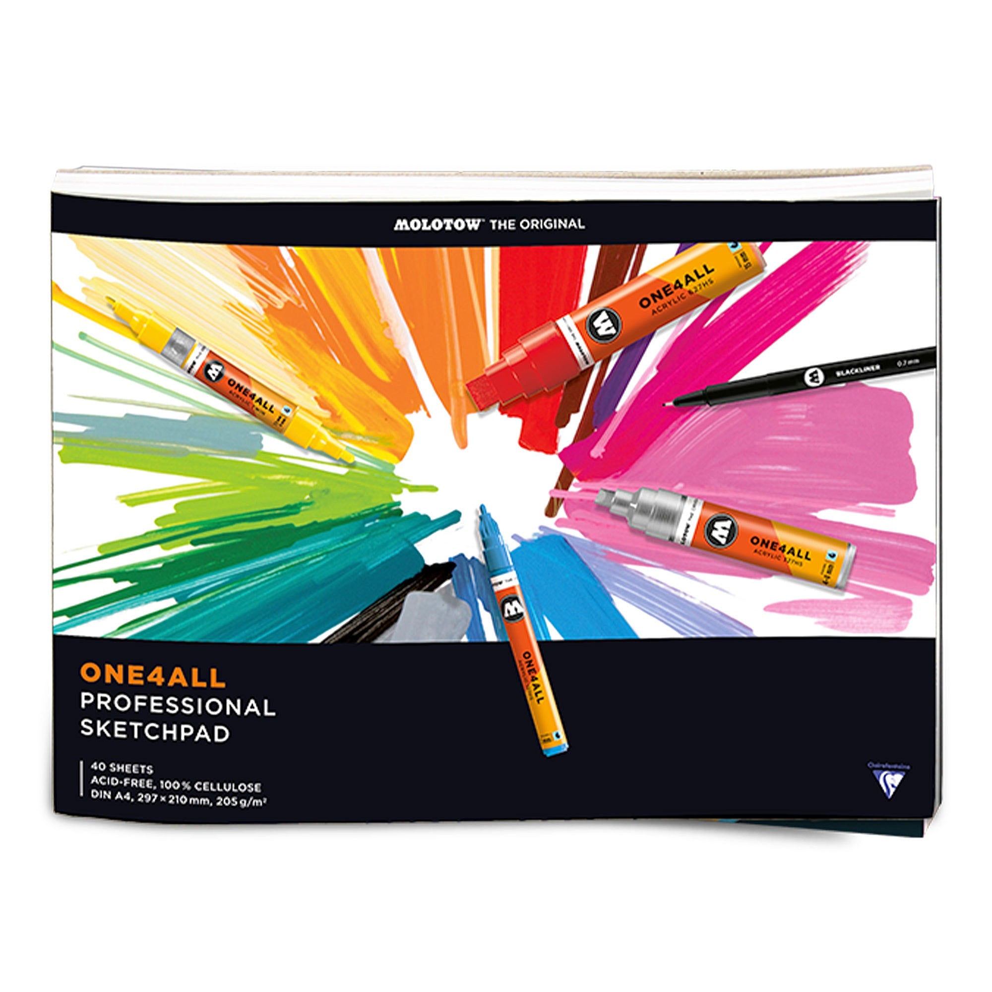 Molotow<br>one4all professional sketchpad a4 landscape