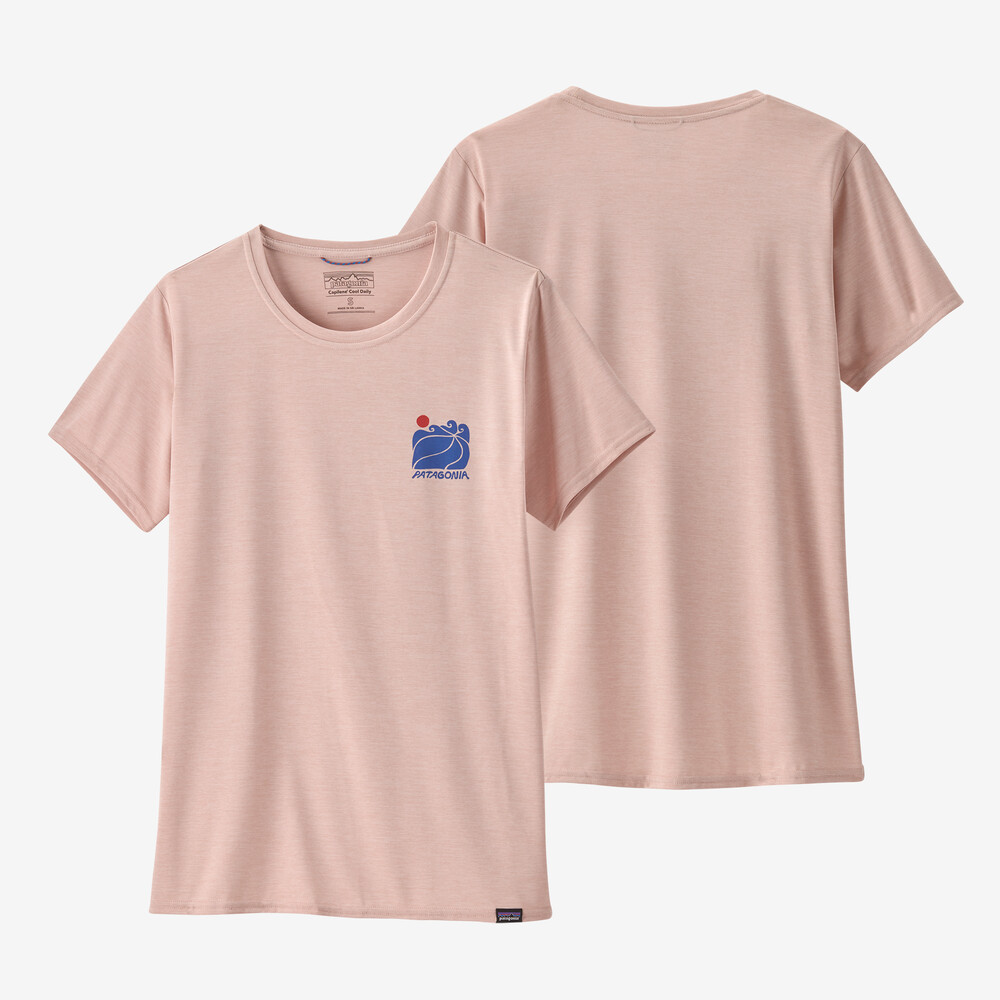 Damen-Shirt „Capilene Cool Daily Graphic“ – Waters
