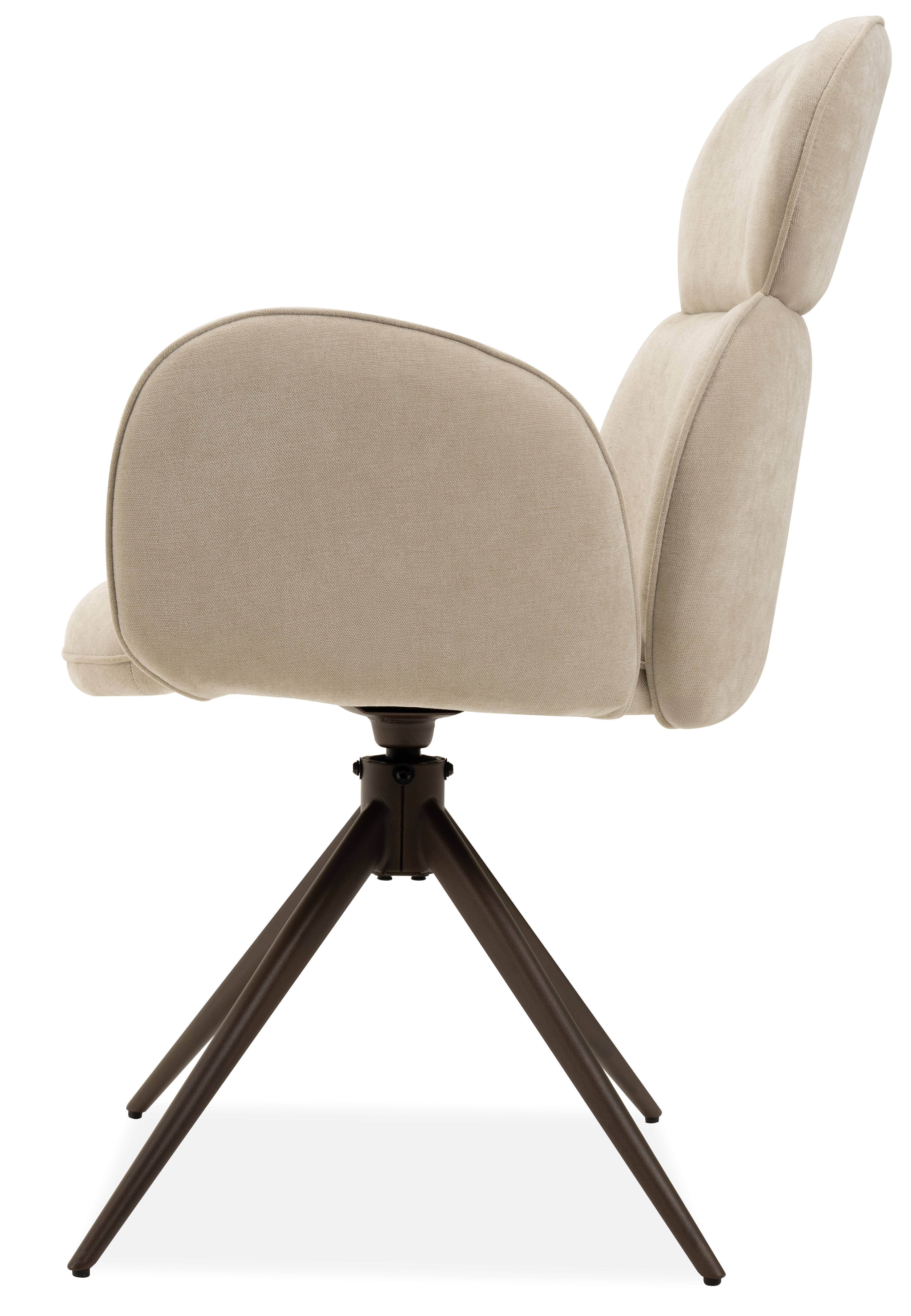 Eetkamerstoel Maloy 24 Naturel Gisli B58 x D62 x H91 cm