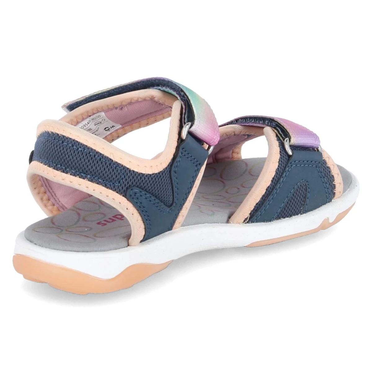 SuperfitSandalen PEBBLES - blau/orange