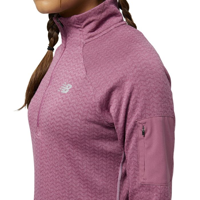 NB Heat Grid Half Zip Women