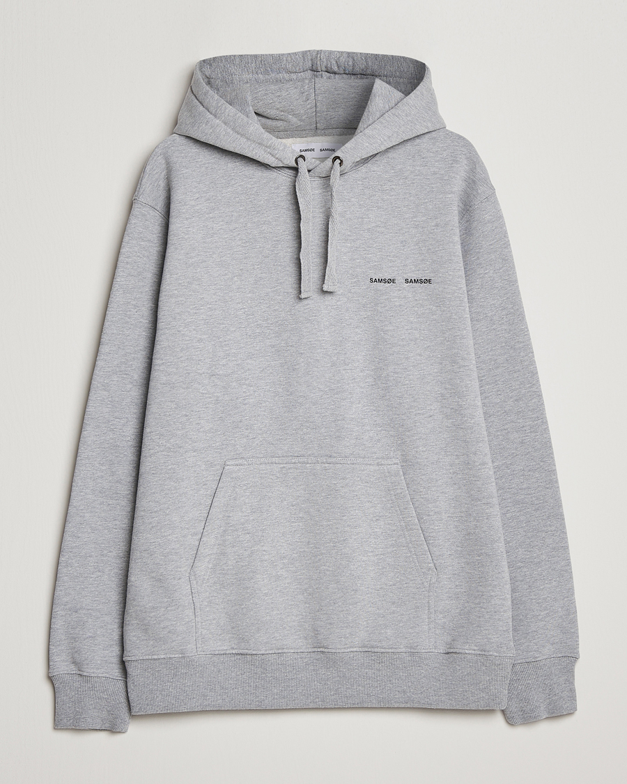 Samsøe Samsøe Norsbro Hoodie Grey Melange