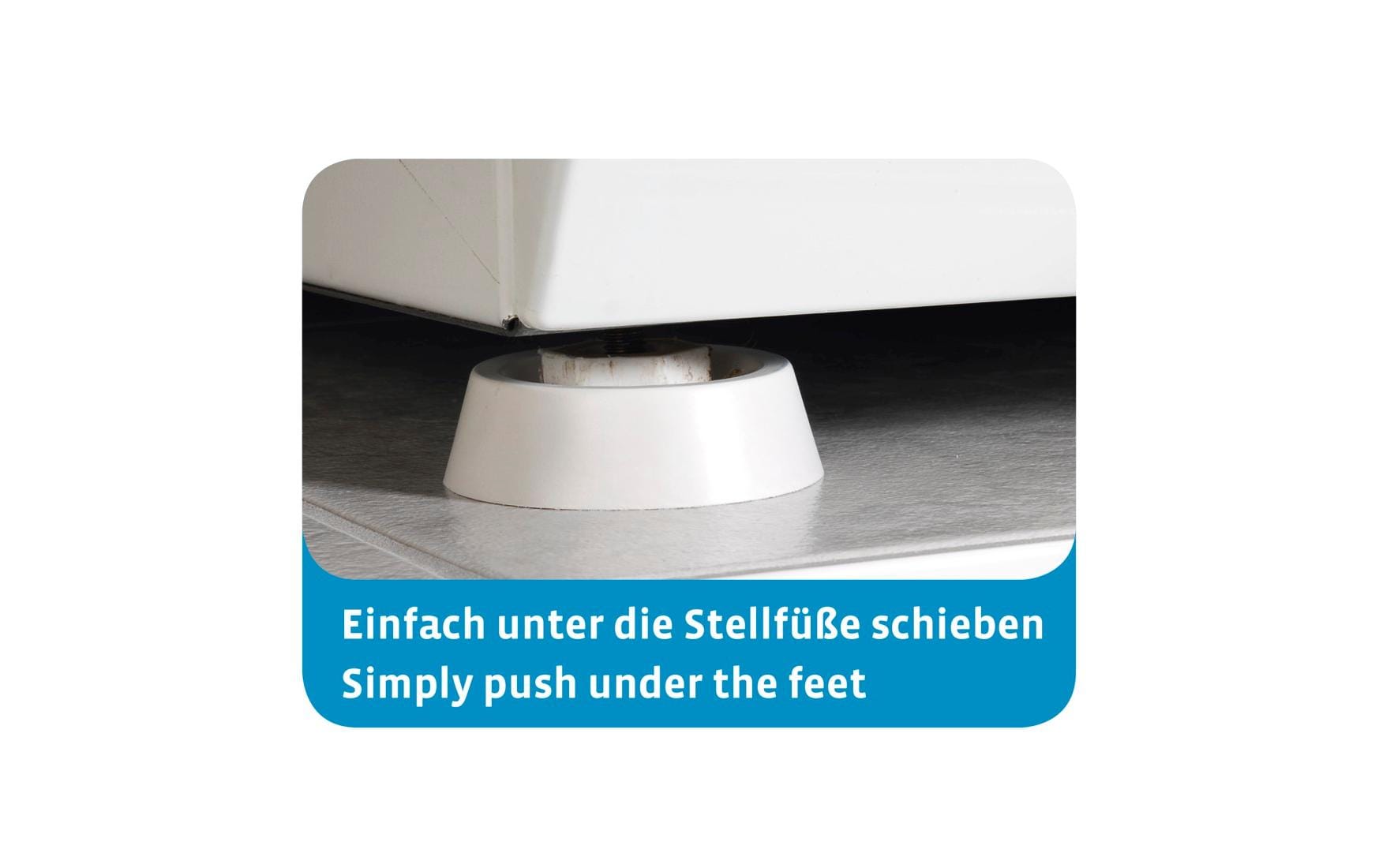 Vibrationsdämpfer 4 StückVibrationsdämpfer für stabile Aufstellung und geräuscharmen Betrieb