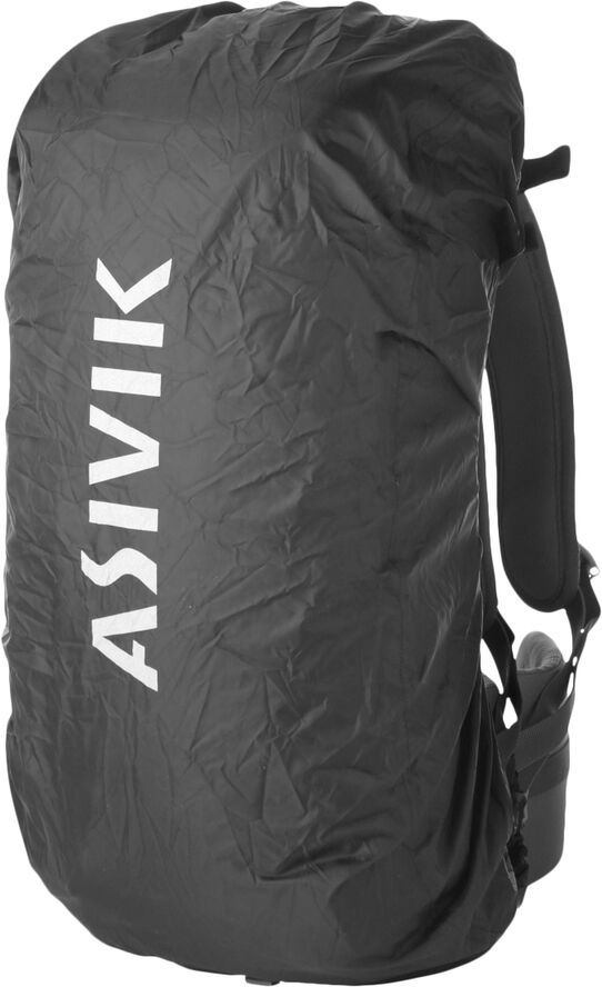 Asivik Asivik Raincover M 35-50 ltr. Black Sort