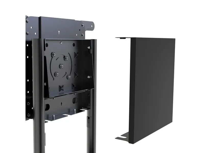 Neomounts NS-M1250 - Vogn med hjul - for LCD display - sort - skærmstørrelse: 37