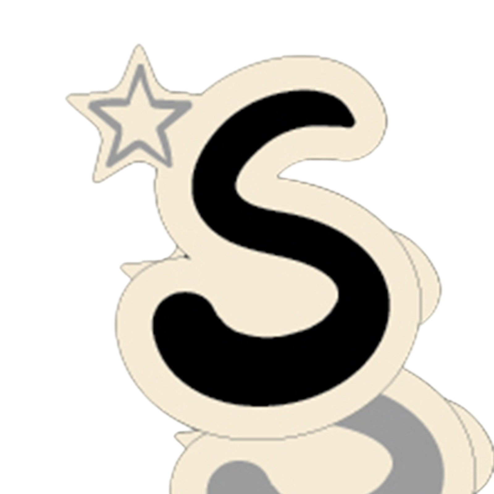 Buchstaben gross S