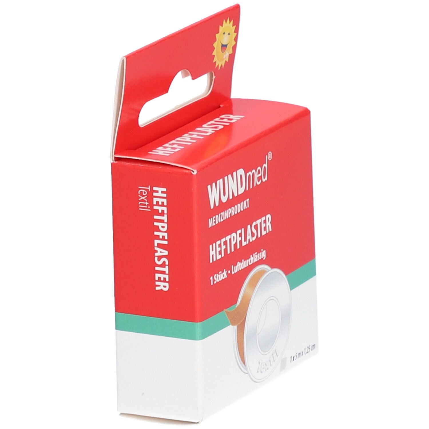 WUNDmed® Heftpflaster 5 m x 1,25 cm
