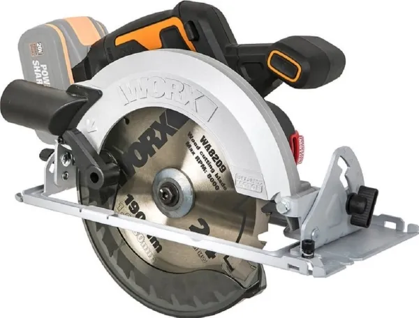 Worx WX520.9 rundsav 20 V 190 mm