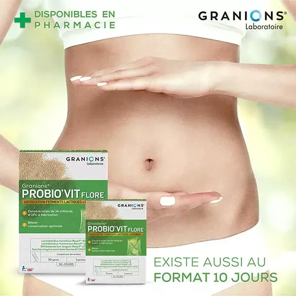 Granions Probio'Vit Flore 10 gélules