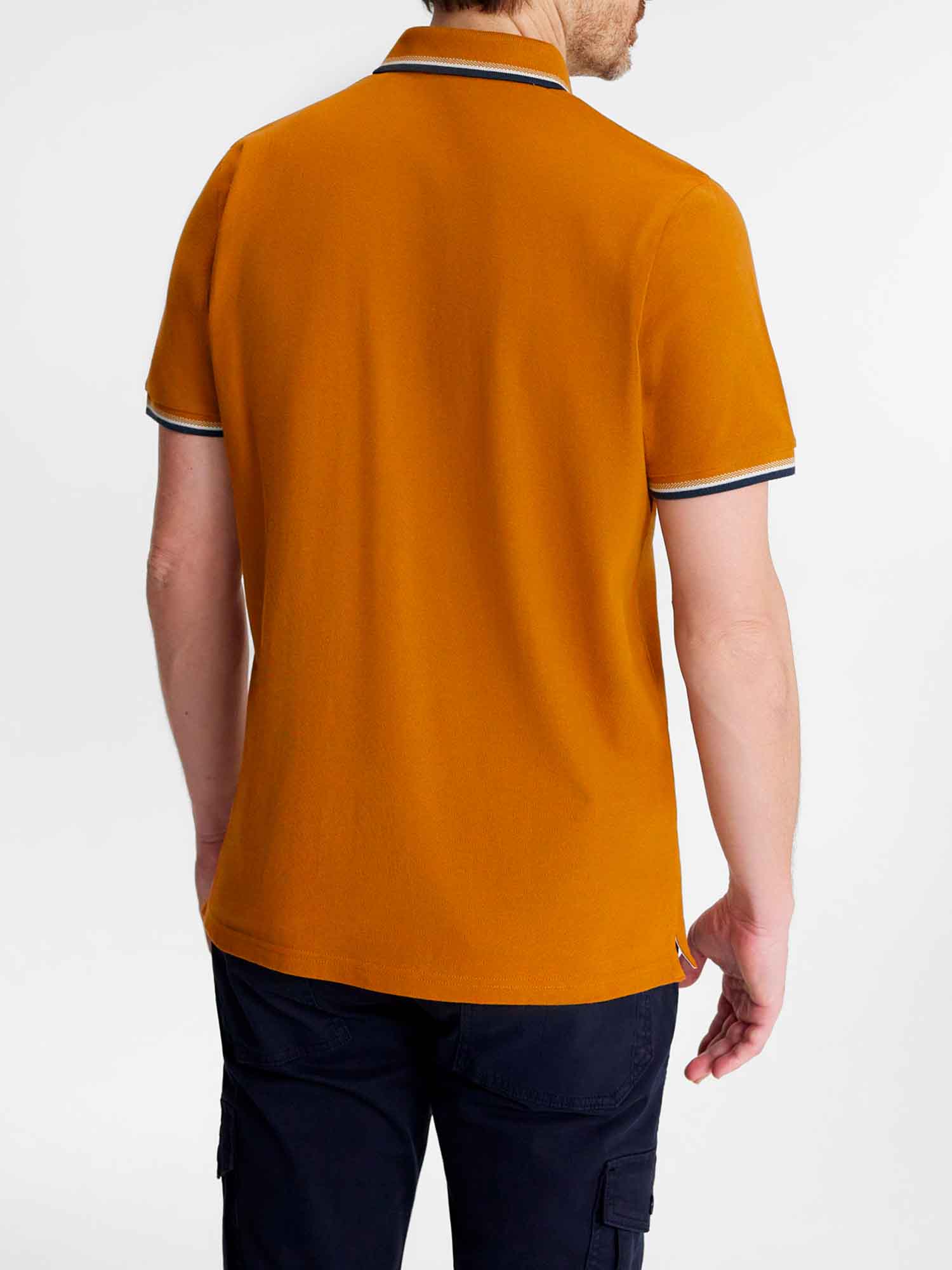 Polo Homme Coton Biologique Beige