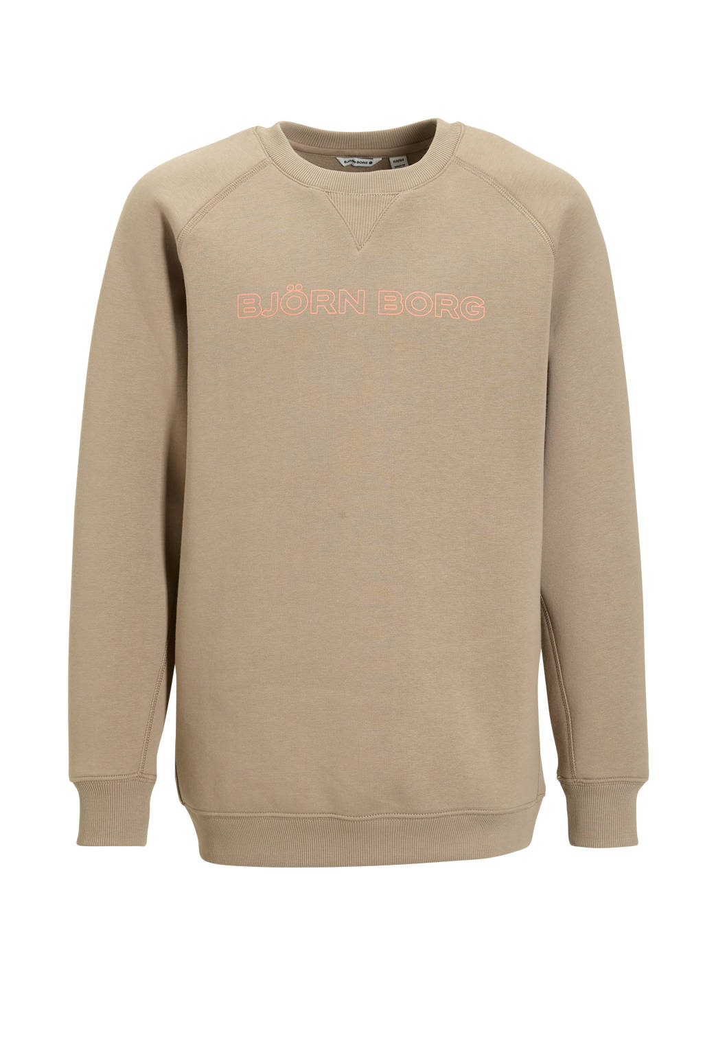 Björn Borg sweater met logo beige