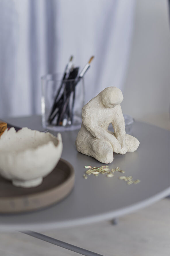 Mette Ditmer ART PIECE meditating man