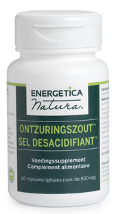 Energetica Natura Ontzuringszout Capsules 60CP