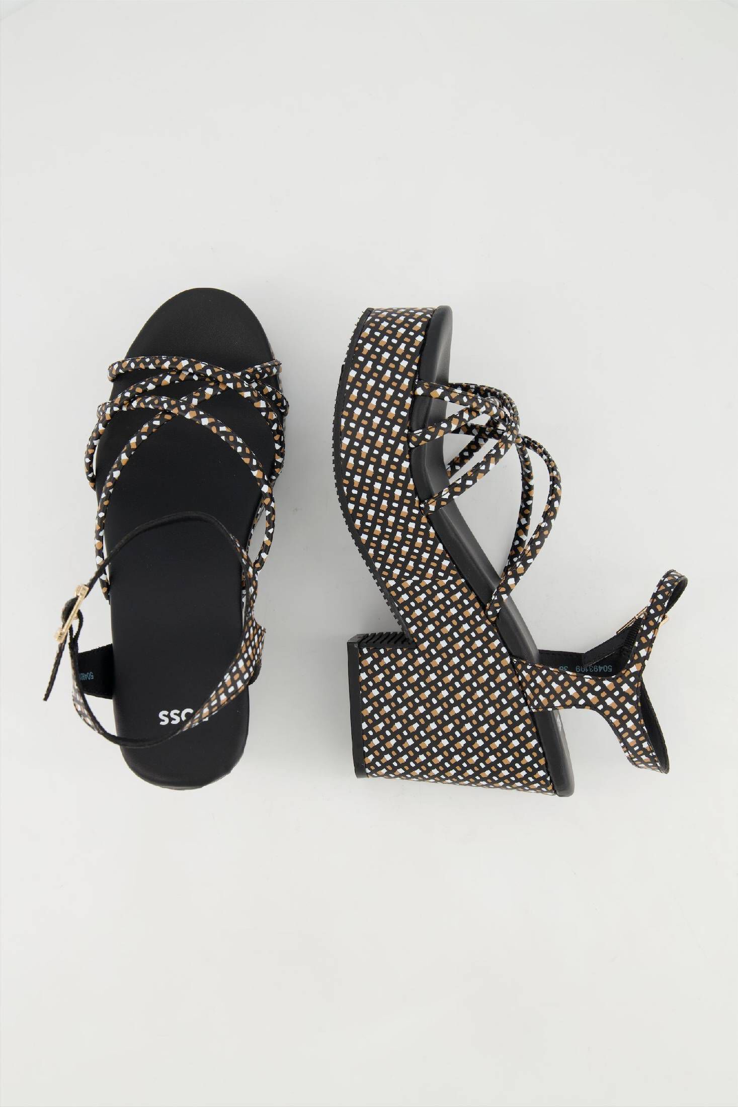 BOSS| Damen Plateau-Sandale CATE WEDGE