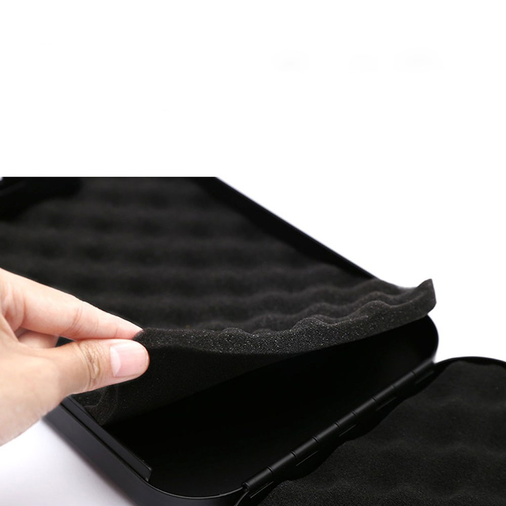(240x165x45mm) Sicherheits Stahl Safe Tresor Aufbewahrungsbox mit Pin Code und Sicherheits Stahlkabel (1.1kg)  - Schwarz