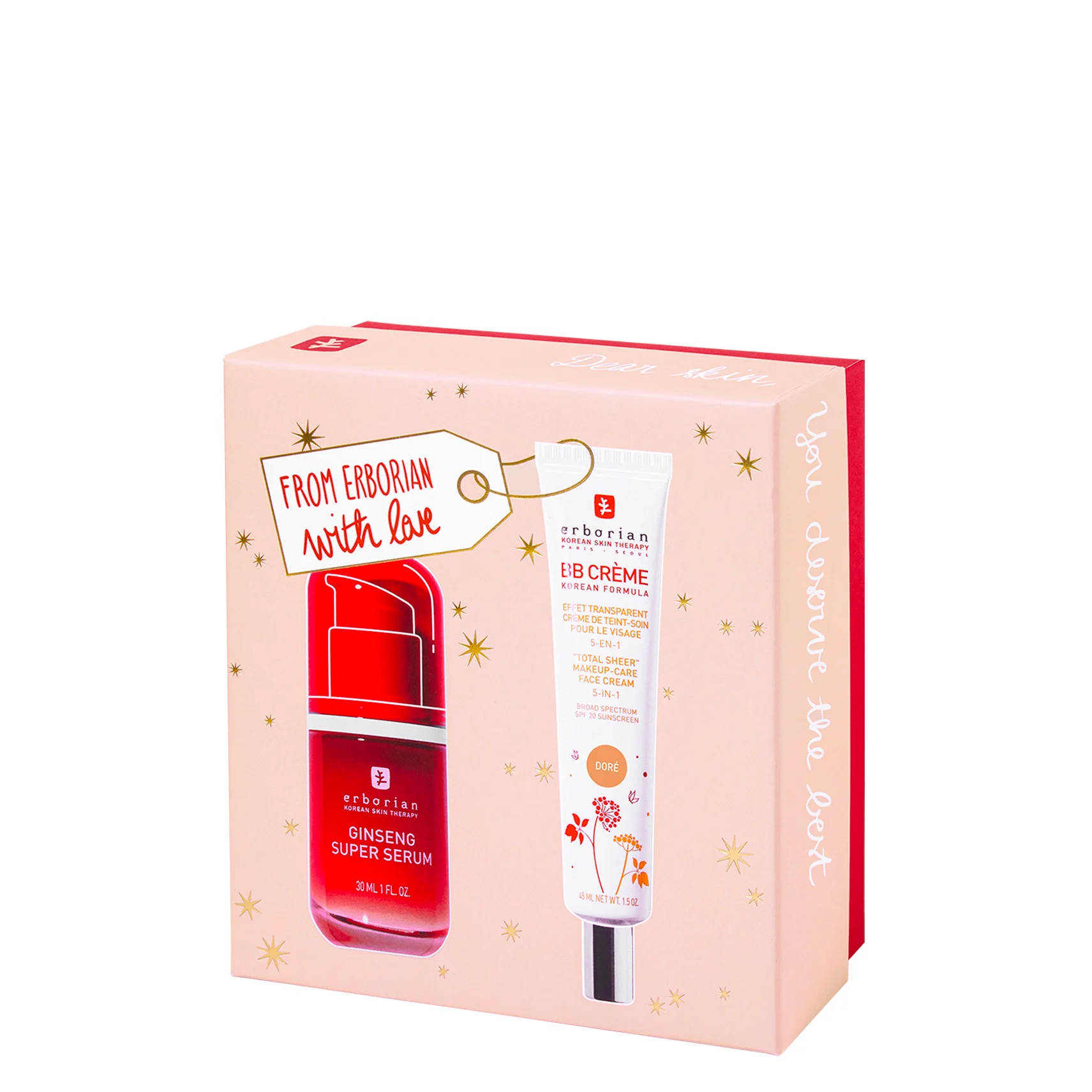 Coffret From Erborian With Love - Doré |