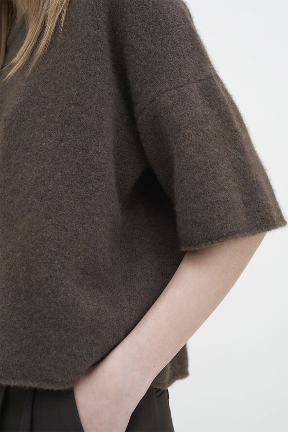 Filippa K Yak Tee Driftwood