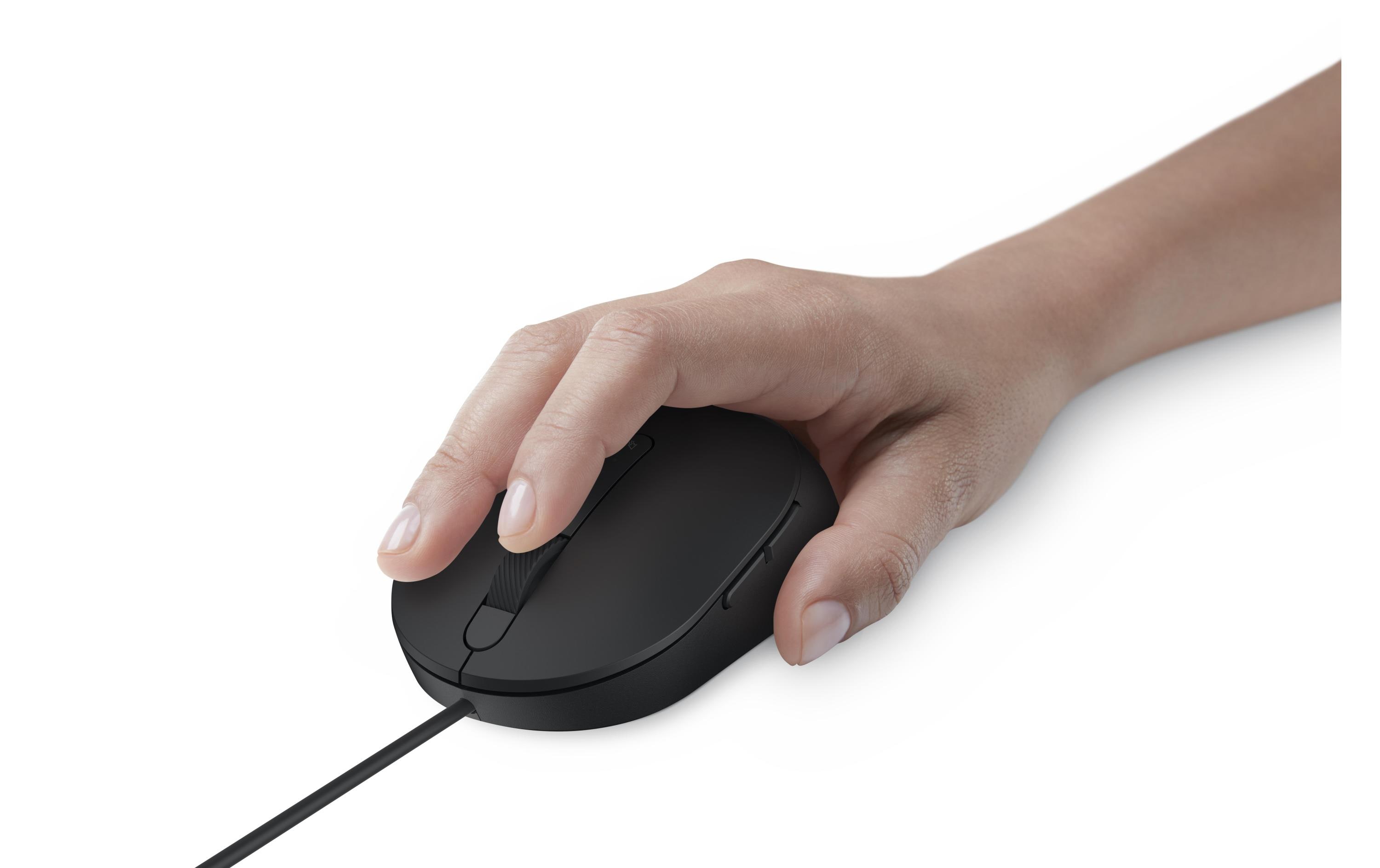 Maus MS3220 Laser Wired BlackVerkabelte USB-Maus mit DPI-Auswahltaste