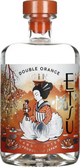 ETSU DOUBLE ORANGE HANDCRAFTED GIN 70CL