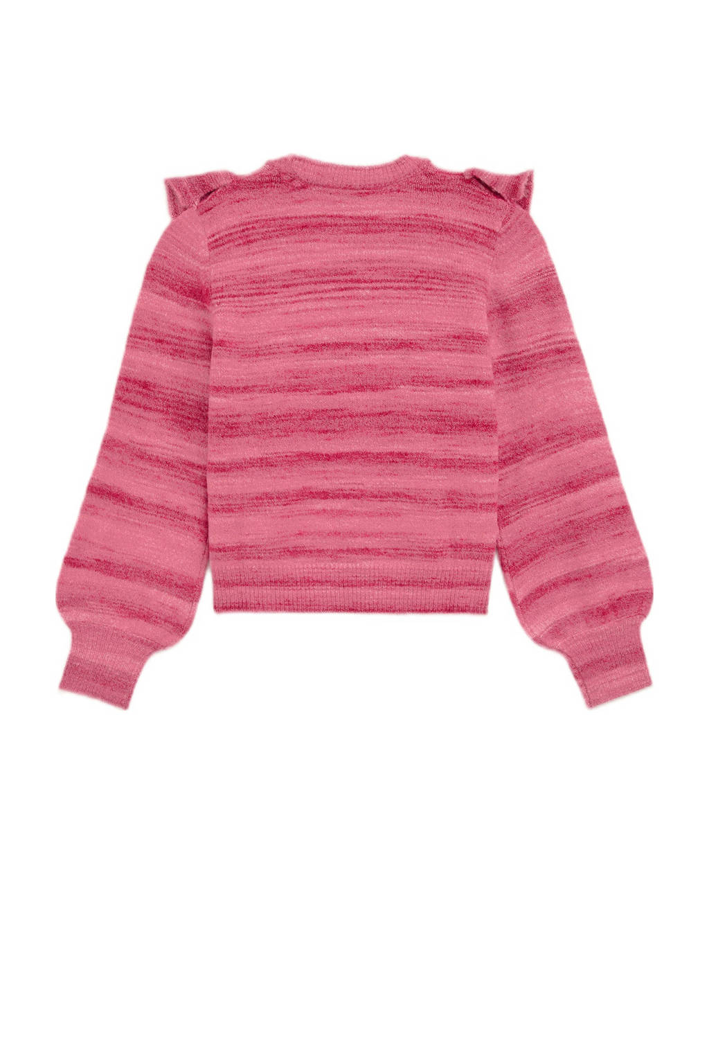 WE Fashion gebreide trui roze