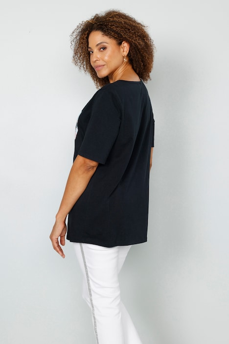 T-Shirt, Summertime, Rundhals, Halbarm