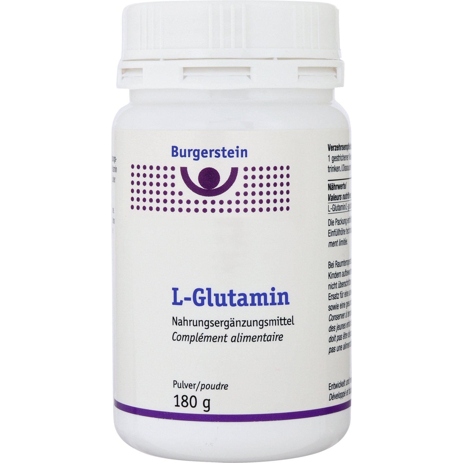 Burgerstein L-Glutamin Pulver 180 g