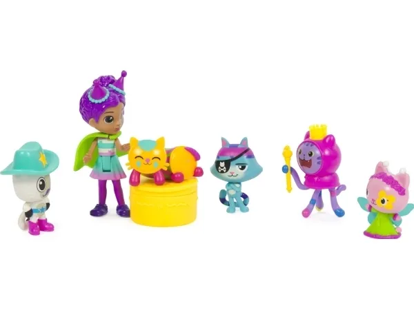 Gabby's Dollhouse Celebration 6 Figure Giftset