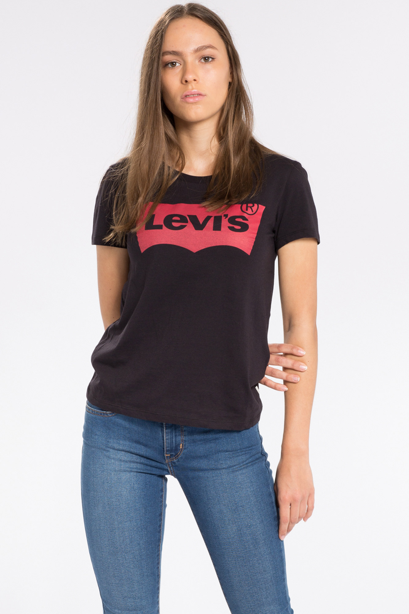 Camiseta Levi's® de manga curta com logo