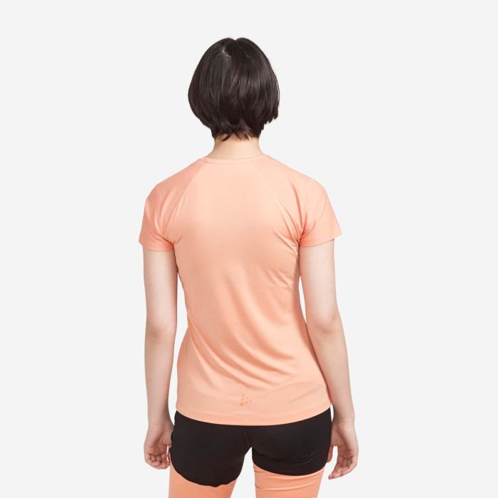 Craft Dame T-shirts ADV Essence Slim Tee Orange
