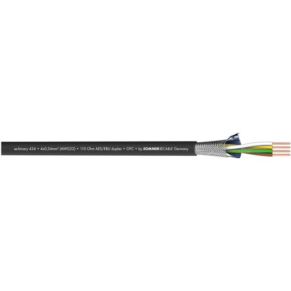 Sommer Cable DMX Cable Black 4x0,34mm² +