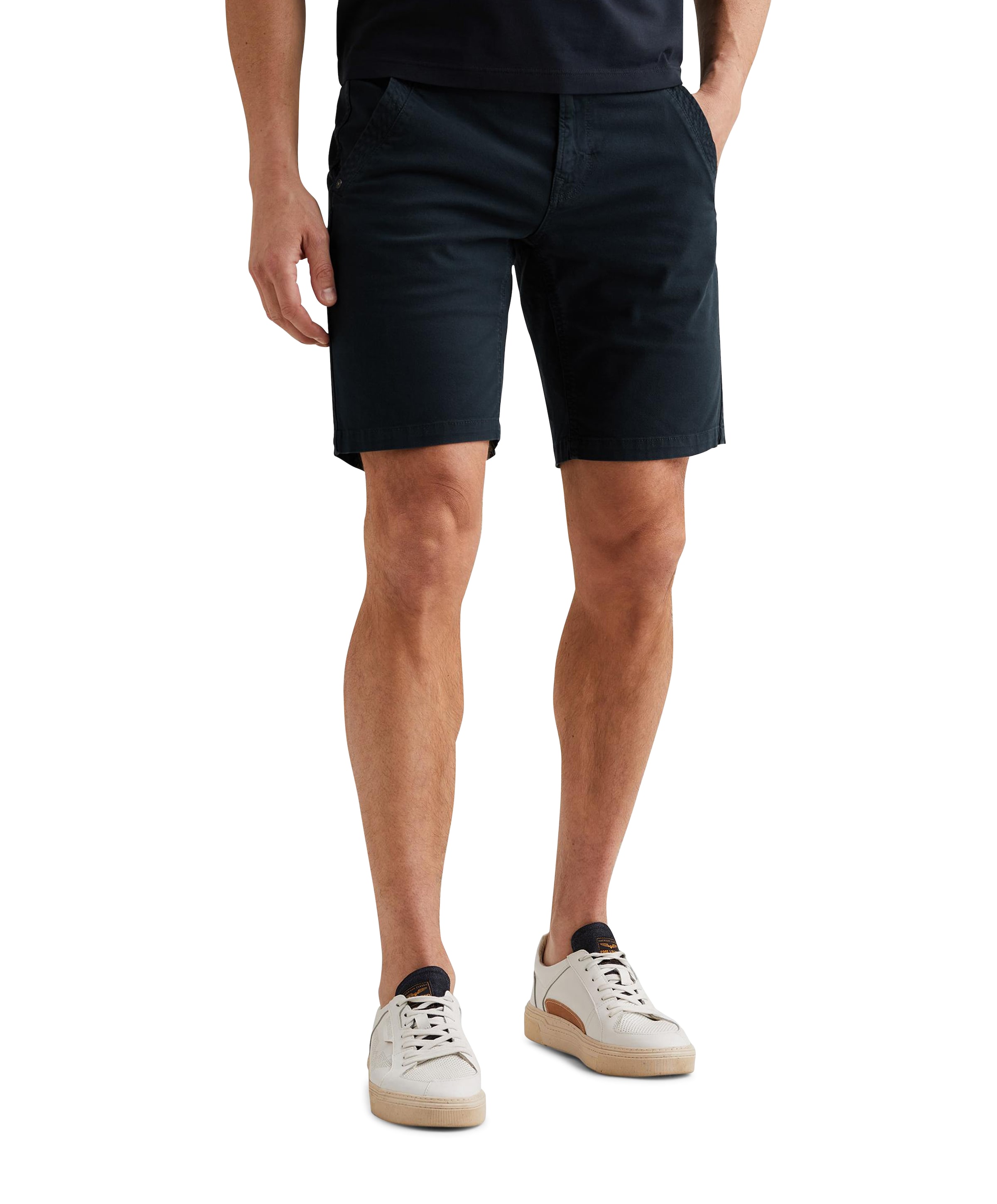 PME Legend SPECTOR CHINO SHORTS FANCY STRUCTU heren korte broek blauw