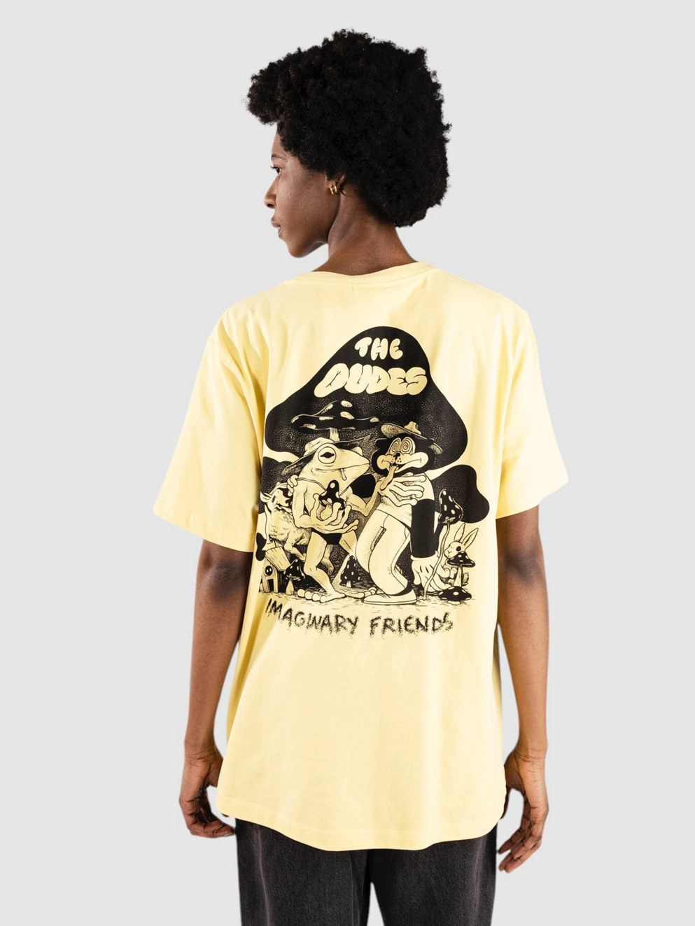 The Dudes Imaginary Friends Classic T-Shirt custard